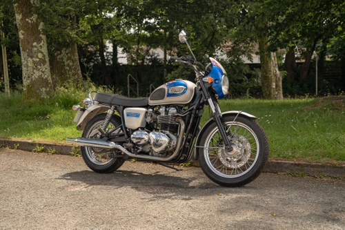 2002 Triumph Bonneville Golden Jubilee - Only 3,827 Miles In vendita (immagine 90 di 123)