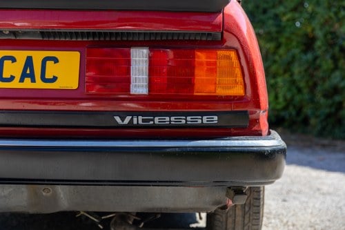 1986 Rover Vitesse Twin Plenum Manual SD1 Te koop (foto 125 van 229)