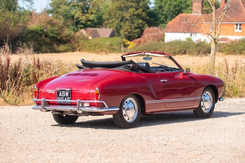 1968 Volkswagen Karmann Ghia Convertible 1600cc RHD à vendre (picture 13 of 109)