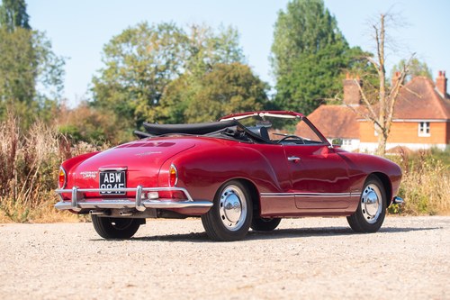 1968 Volkswagen Karmann Ghia Convertible 1600cc RHD à vendre (picture 14 of 109)