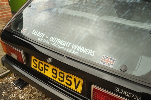 1980 Sunbeam Talbot Lotus Series I For Sale (picture 85 of 167)