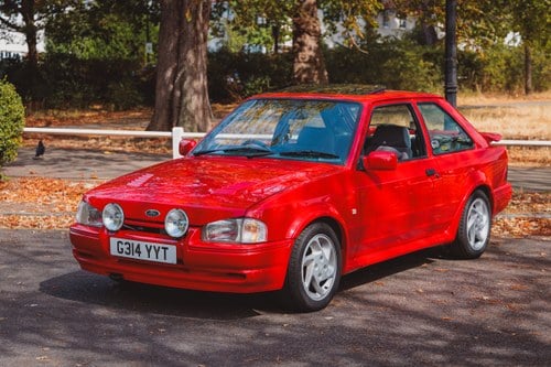 1989 Ford Escort RS Turbo Series 2 zum Verkauf (Bild 8 von 217)
