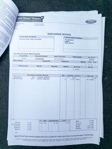 1989 Ford Escort RS Turbo Series 2 zum Verkauf (Bild 199 von 217)