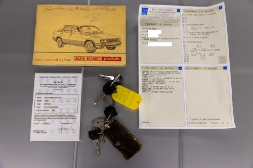 1982 Alfa Romeo Giulietta 1.8 zum Verkauf (Bild 144 von 144)