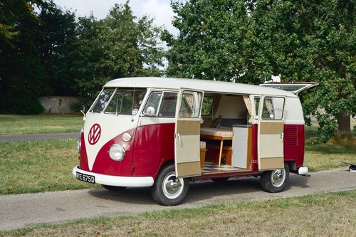 1966 Volkswagen Type 2 T1 Split Screen Camper à venda (imagem 18 de 154)