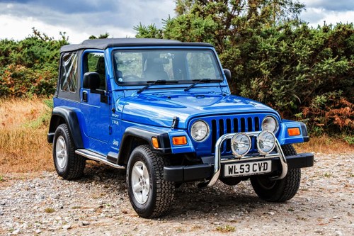 2003 Jeep Wrangler TR2 - Tomb Raider 2 na sprzedaż (zdjęcie 2 z 117)