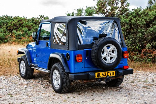 2003 Jeep Wrangler TR2 - Tomb Raider 2 na sprzedaż (zdjęcie 10 z 117)