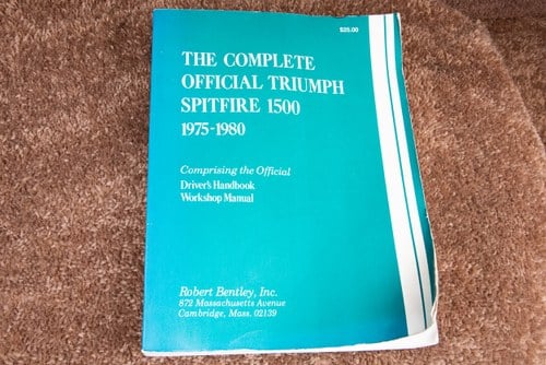 1981 Triumph Spitfire 1500 - One Registered Keeper For Sale (picture 193 of 218)