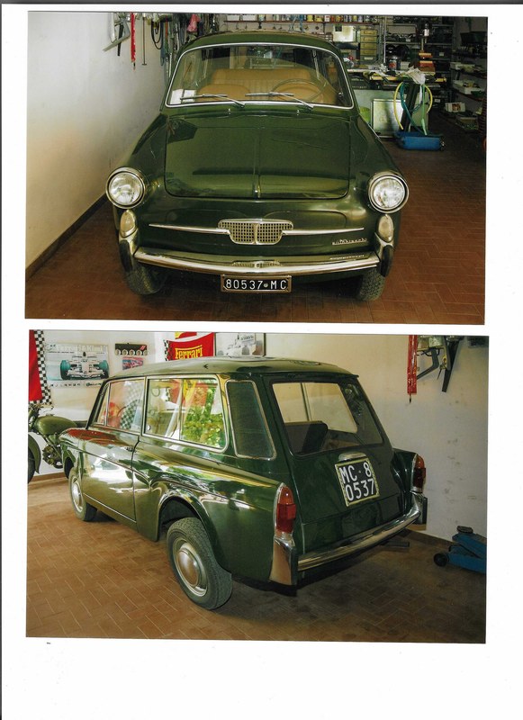 1969 Bianchina Panoramica - 1 1969 Bianchina Panoramica - 1