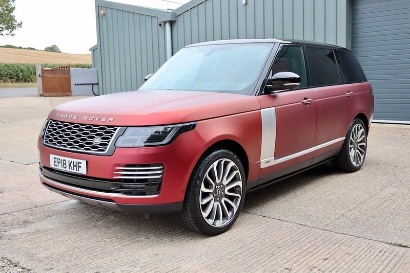 2018 Land Rover Range Rover - 1 2018 Land Rover Range Rover - 1