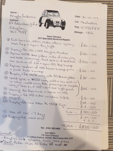 1987 Citroën Charleston 2CV6 For Sale (picture 251 of 296)