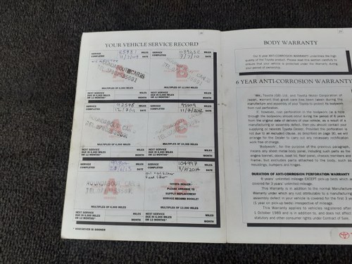 1993 Toyota Land Cruiser VX TD 80 Series In vendita (immagine 109 di 122)