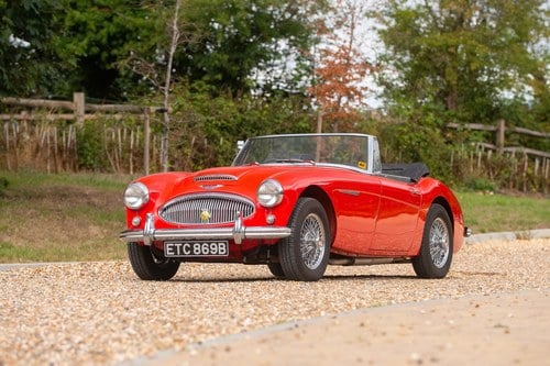 1964 Austin Healey 3000 MK2 BJ7 RHD à venda (imagem 18 de 165)