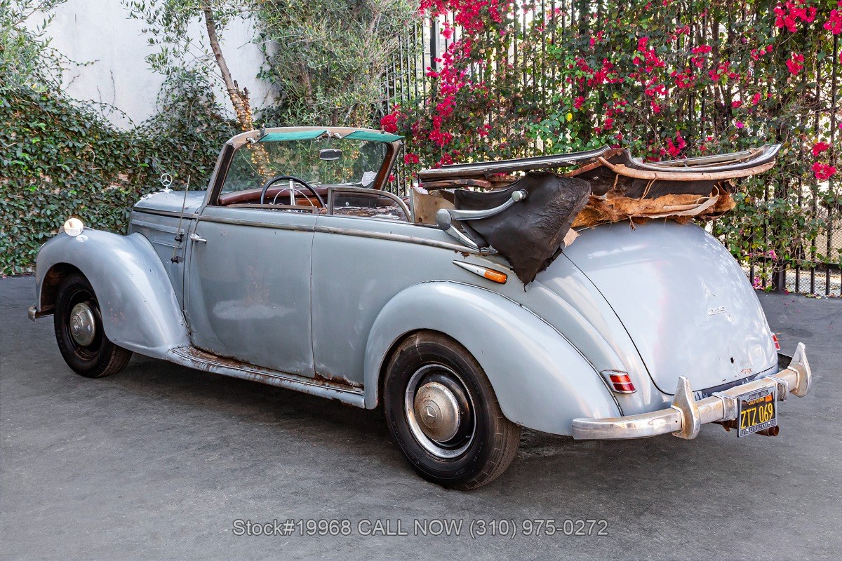 1951 Mercedes-Benz 220 Cabriolet B W187, foto 7