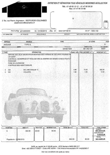 1964 Jaguar E-Type Series 1 3.8L FHC LHD Lightweight FIA Road/Race Car Te koop (foto 129 van 130)