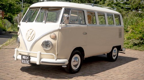 1967 Volkswagen T1 Split Window Wedding Bus zum Verkauf (Bild 7 von 115)
