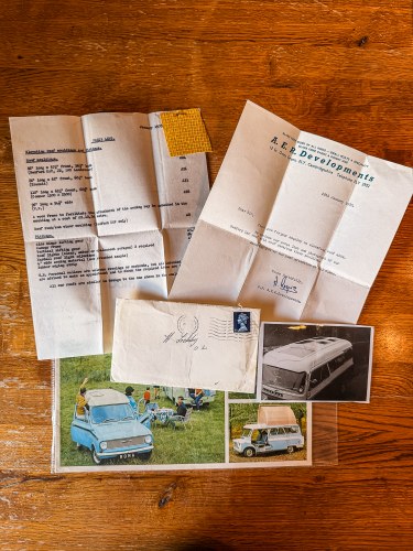 1969 Bedford CA Dormobile na sprzedaż (zdjęcie 256 z 258)