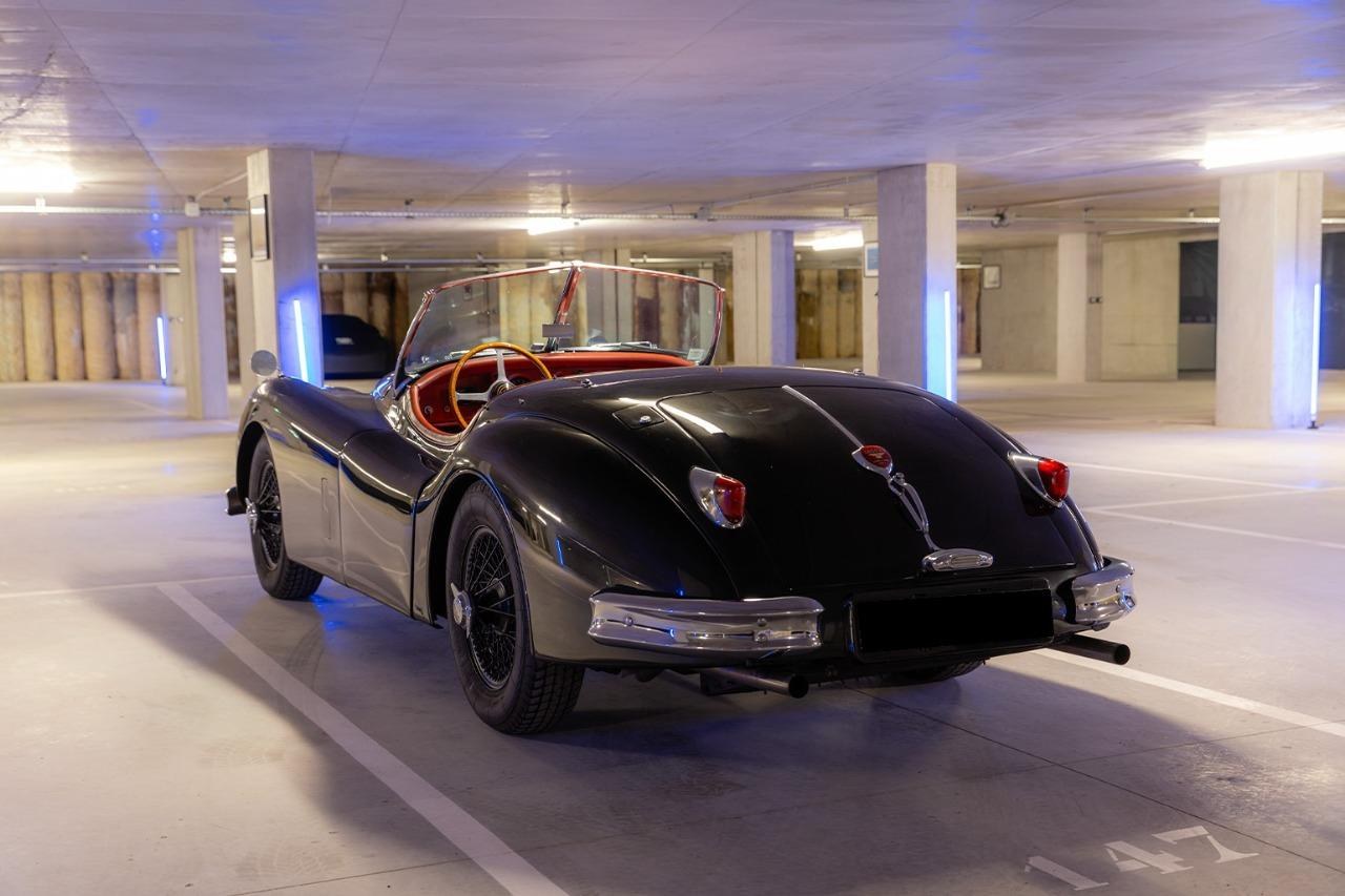 1955 JAGUAR XK140 OTS, foto 5