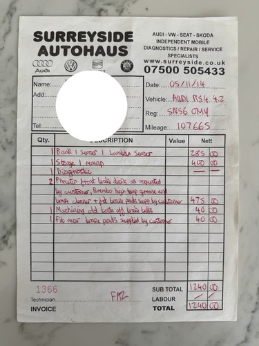 2006 Audi RS4 Avant B7 Manual For Sale (picture 98 of 106)
