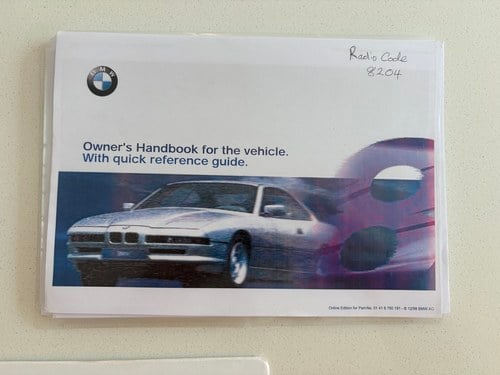 1998 BMW 840Ci Sport Individual E31 For Sale (picture 93 of 166)