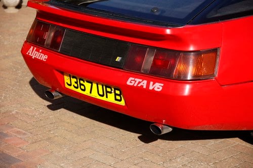 1992 Renault Alpine GTA V6 GT In vendita (immagine 49 di 151)