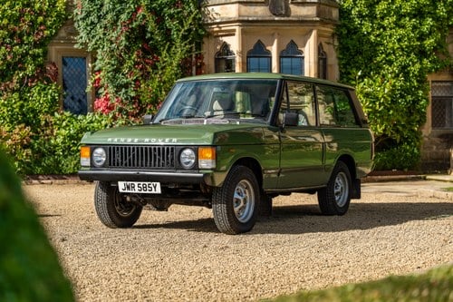 1983 Land Rover Range Rover V8 Suffix A ‘Classic’ 3 dr 5spd For Sale (picture 9 of 136)