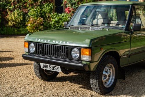 1983 Land Rover Range Rover V8 Suffix A ‘Classic’ 3 dr 5spd For Sale (picture 70 of 136)