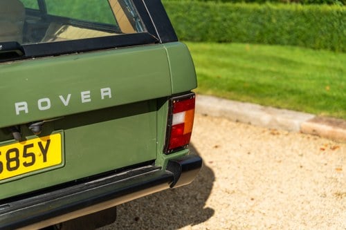 1983 Land Rover Range Rover V8 Suffix A ‘Classic’ 3 dr 5spd For Sale (picture 90 of 136)