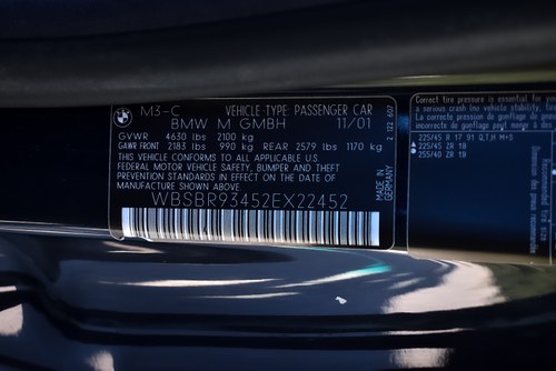2002 BMW M3 Convertible 3,2L Manual E46 na sprzedaż (zdjęcie 80 z 92)