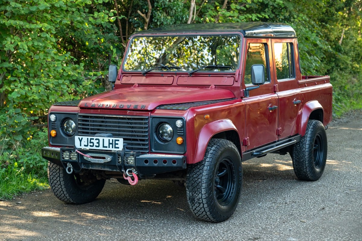 Jlr Fire 2003 Land Rover Defender 110 TD5 Double-cab Pickup by JLR Special ...