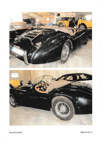 1952 Jaguar XK120 OTS LHD à venda (imagem 106 de 110)