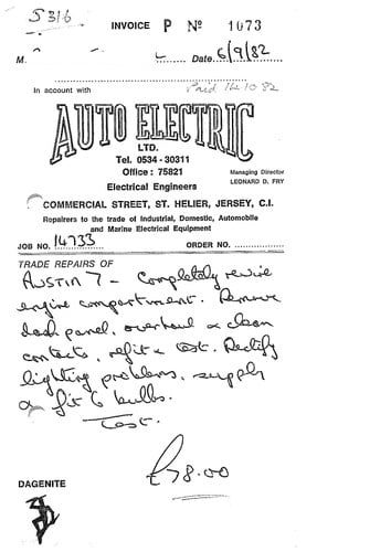 1925 Austin Seven AC Tourer ‘Chummy’ In vendita (immagine 122 di 131)