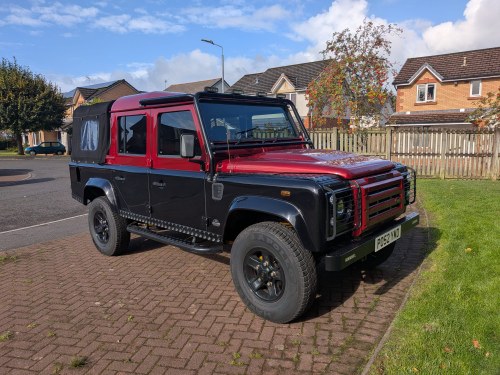 2002 Land Rover Defender Black Edition 2.5L TD5 DCPU till salu (bild 1 av 281)