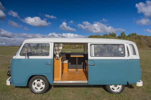 1973 Volkswagen T2 Camper Van na sprzedaż (zdjęcie 72 z 195)