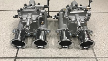 4 Weber Trumpets for carburetors 40DCO3