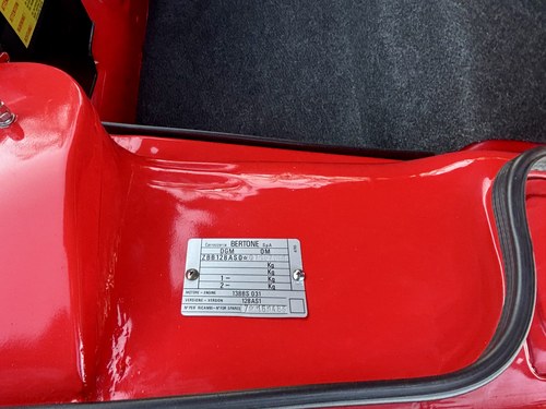 1988 Fiat Bertone X1/9 1500 S Special Edition For Sale (picture 124 of 168)
