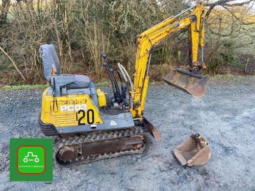 1996 KOMATSU PC03 MICRO DIGGER 3/4 TON NEW TRACKS 2 BUCKETS SEE V SOLD