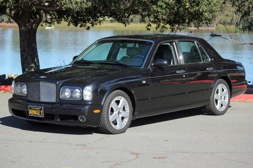 2003 Bentley Arnage T Hot(~)Seats LHD 13k miles Black $69.9k For Sale