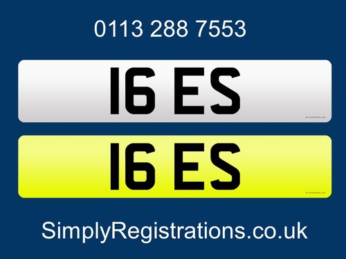 2020 16 ES - Private Number Plate SOLD