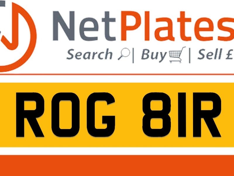 ROG 81R ROGER Private Number Plate On DVLA Retention