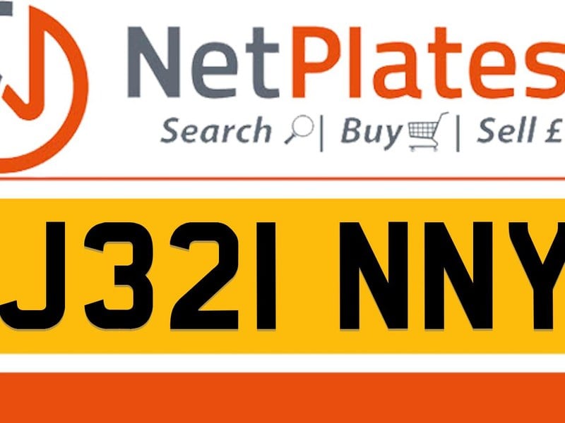 J321 NNY JENNY Private Number Plate On DVLA Retention Ready