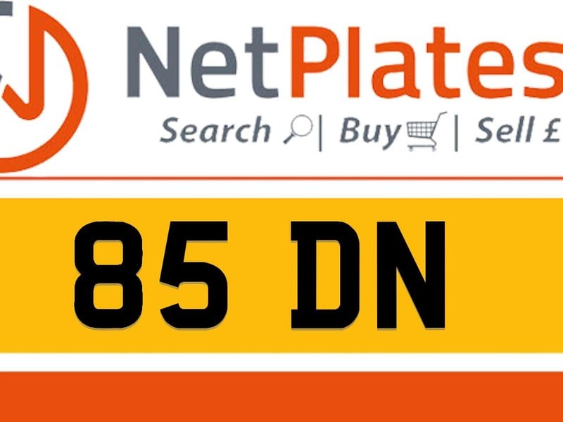 85 DN Private Number Plate On DVLA Retention Ready To Go