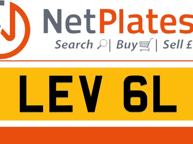 LEV 6L LEVEL Private Number Plate On DVLA Retention Ready