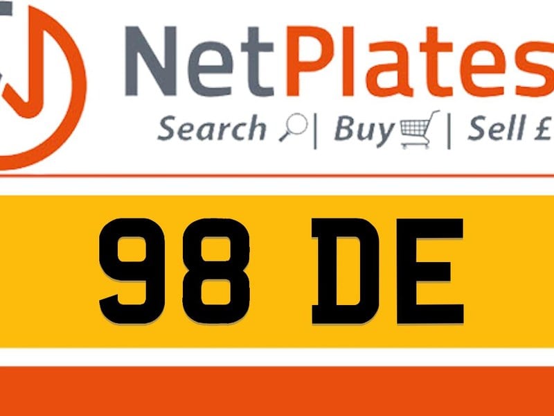 98 DE Private Number Plate On DVLA Retention Ready To Go