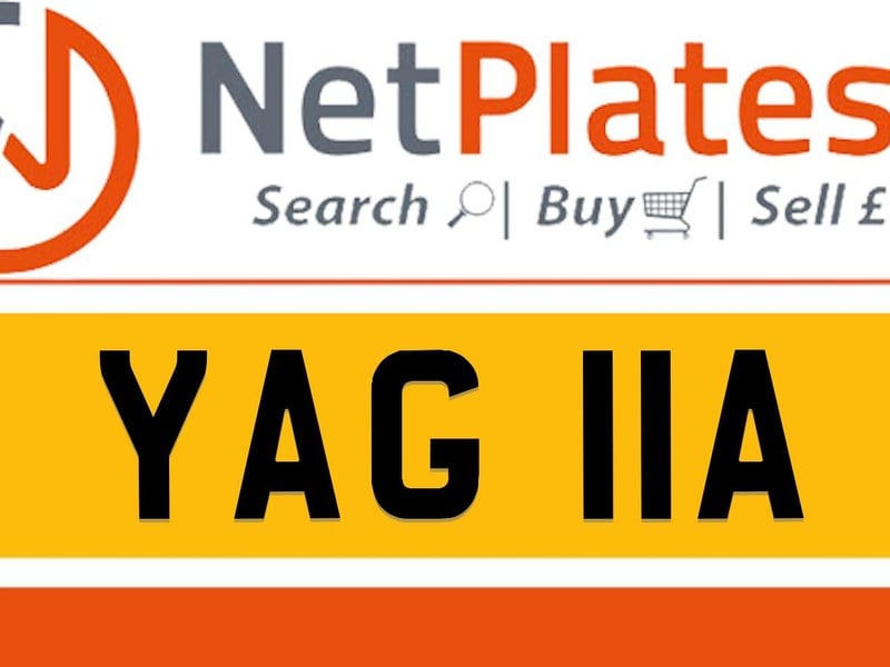 YAG 11A YAGNA Private Number Plate On DVLA Retention