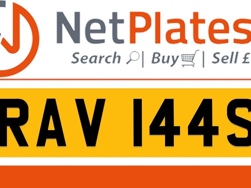 RAV 144S RAVAAS Private Number Plate On DVLA Retention