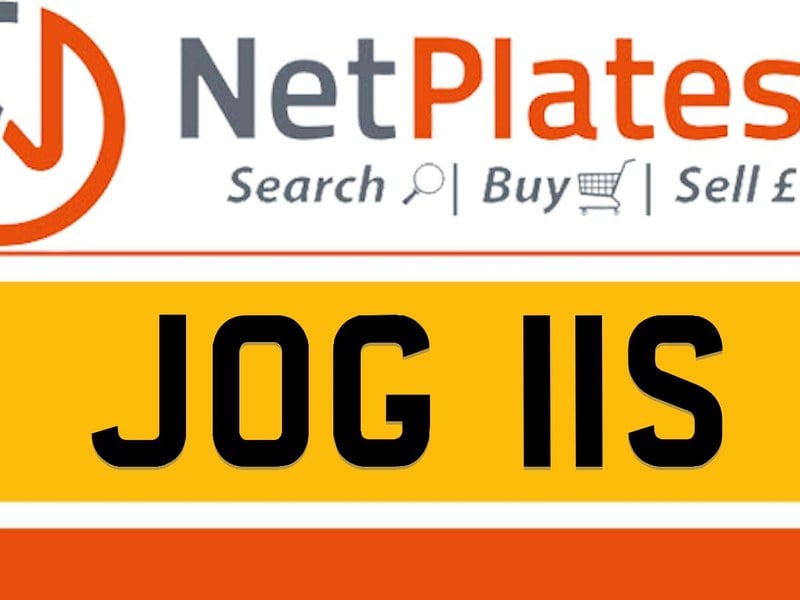 JOG 11S Private Number Plate On DVLA Retention Ready To Go