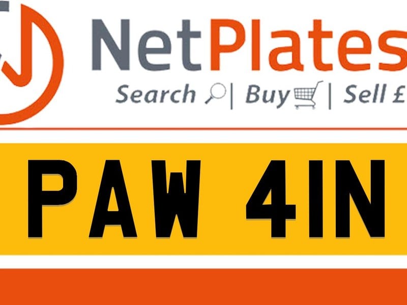 PAW 41N Private Number Plate On DVLA Retention Ready To Go