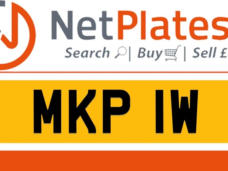 MKP 1W Private Number Plate On DVLA Retention Ready To Go