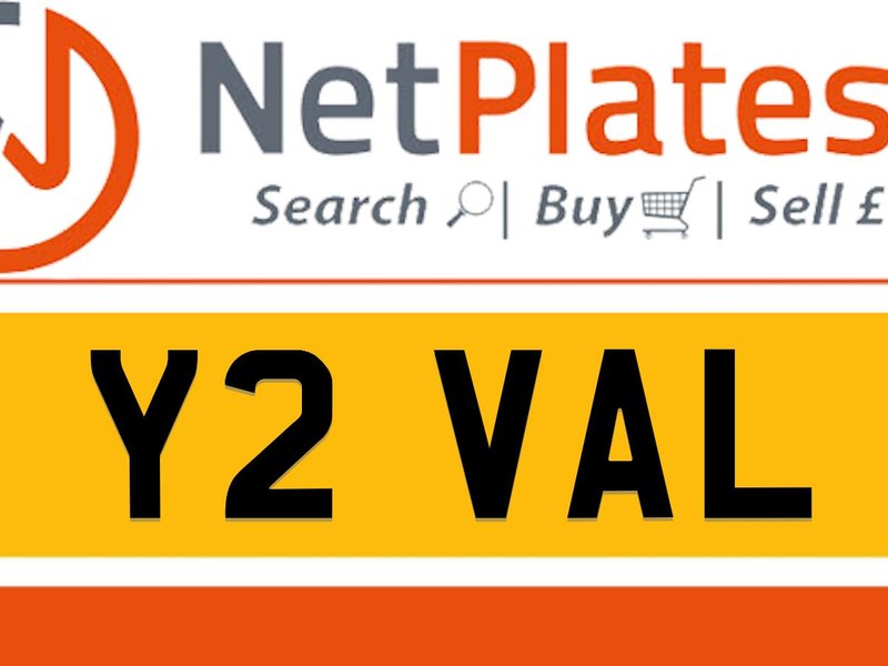 Y2 VAL Private Number Plate On DVLA Retention
